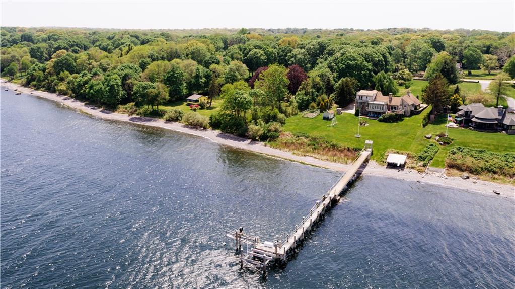 Projo House of The Week: House of the Week: Stone-accented Jamestown home has expansive water views