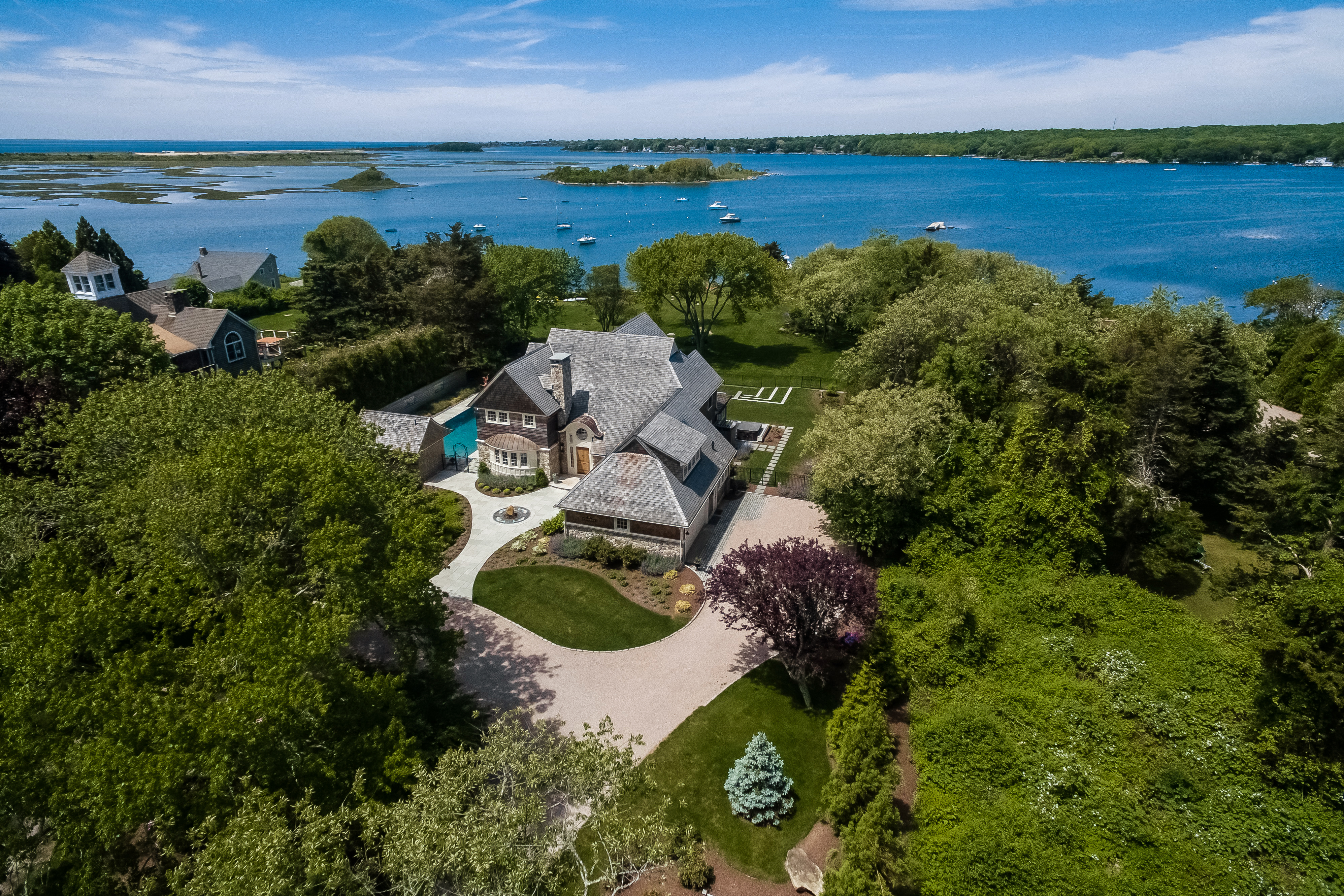 PRESS RELEASE: RECORD SALE IN CHARLESTOWN Waterfront Retreat in Quonochontaug Sells for $3.95M