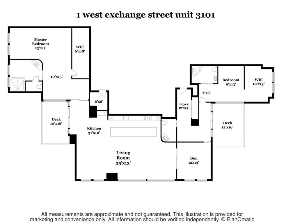 1 West Exchange Street, Unit#3101, Providence