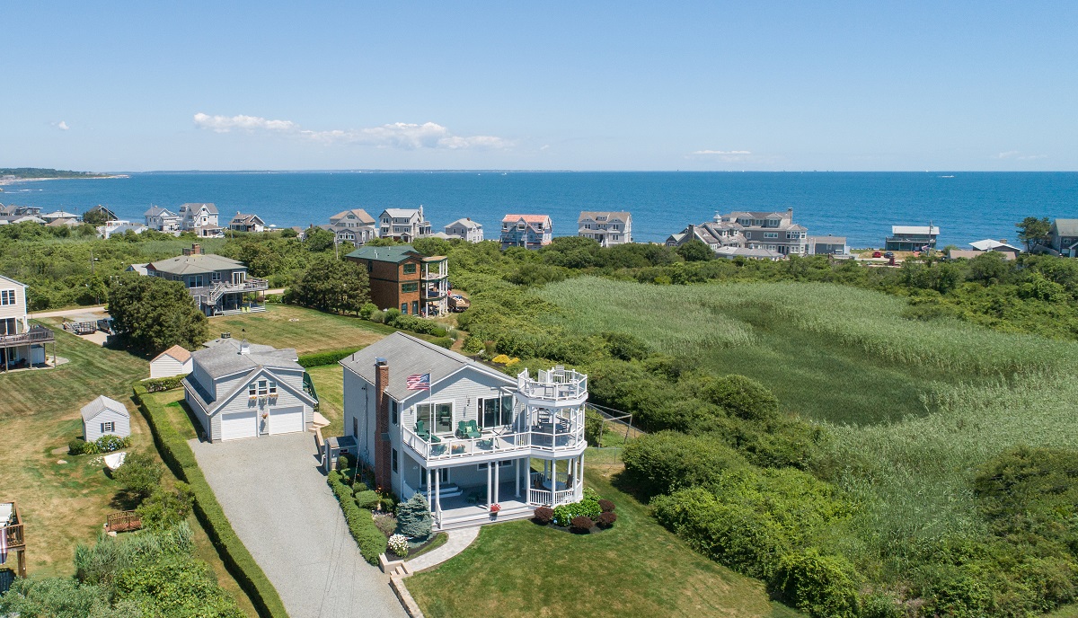 WATERVIEW HOME IN POINT JUDITH  SELLS FOR $1.025M