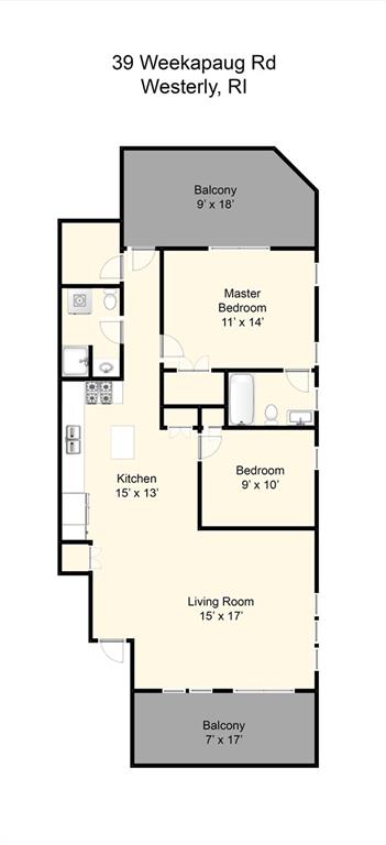 39 Weekapaug Road, Unit#1, Westerly