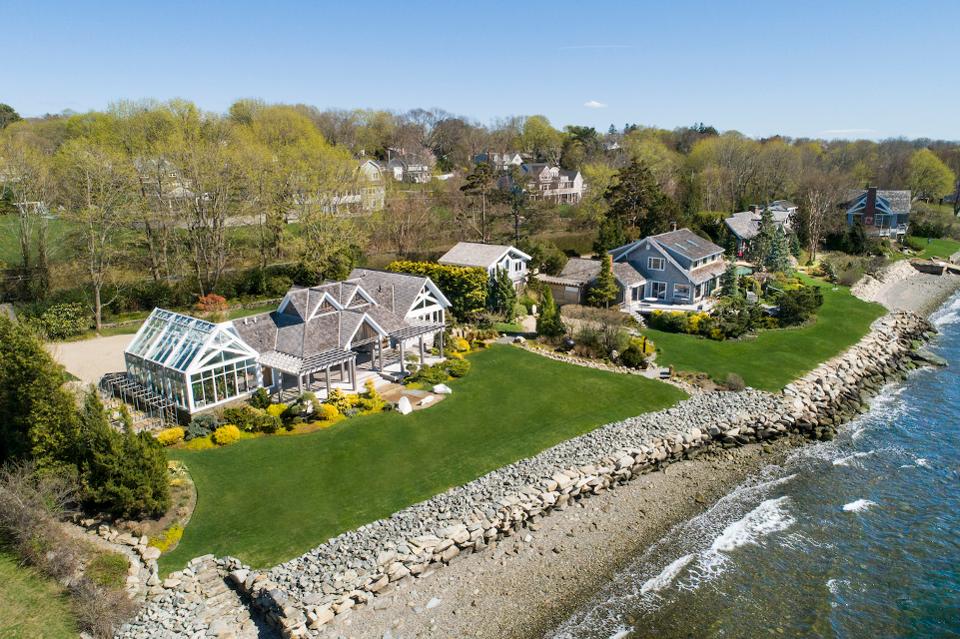 This $8.5 Million Beachfront Estate In Rhode Island Is The Perfect Family Compound