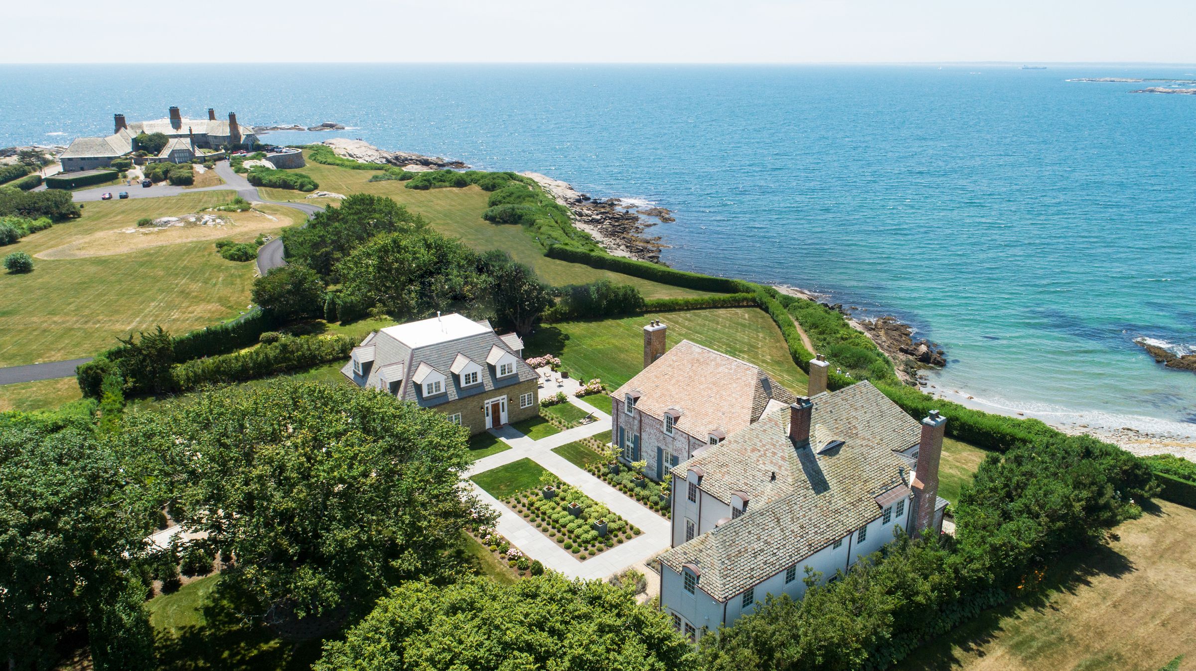 This estate on Newport’s Cliff Walk sold for $9.4 million. See inside.