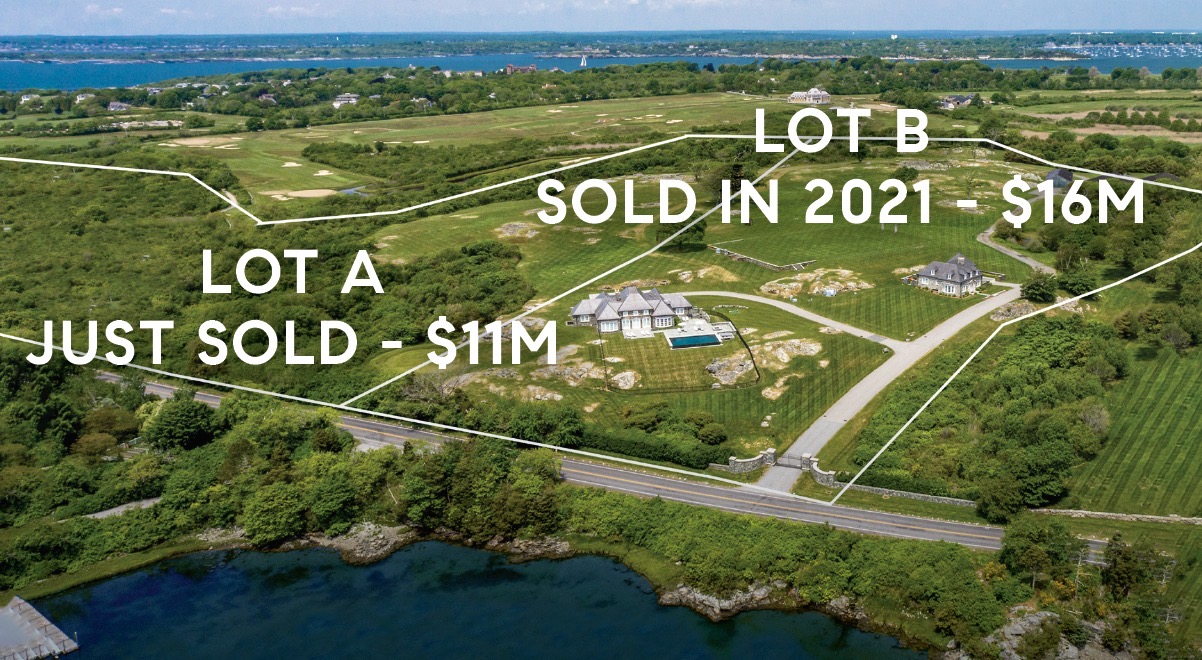 LILA DELMAN COMPASS SETS RECORD FOR HIGHEST LAND SALE IN NEWPORT COUNTY HISTORY, CONCLUDING THE SALE OF ‘SEAWARD’ (formerly known as ‘Avalon’) COMPOUND FOR COMBINED $27,000,000*
