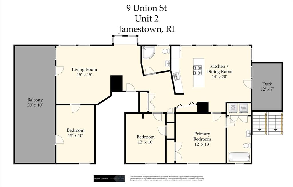 9 Union Street Street, Unit#2, Jamestown