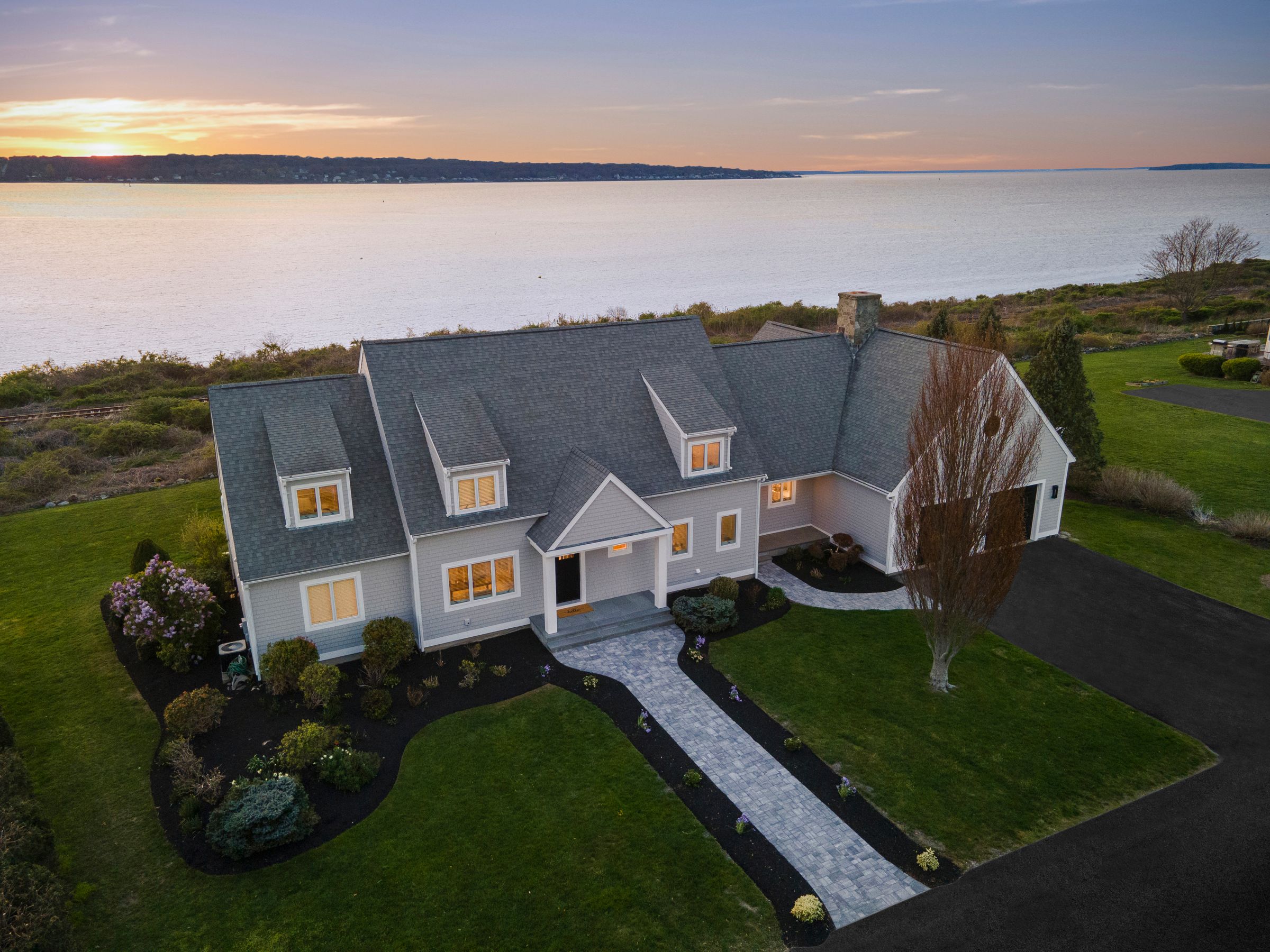 What A Portsmouth Luxury Home Looks Like On Narragansett Bay