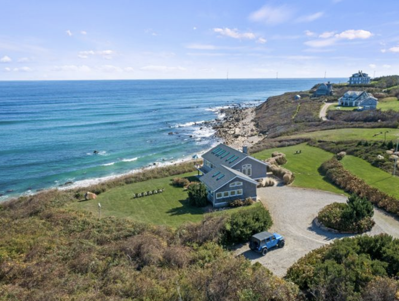 ROSEMARY TOBIN & EMMA ANDY OF LILA DELMAN COMPASS  SELL WATERFRONT BLOCK ISLAND COTTAGE FOR $3.3M