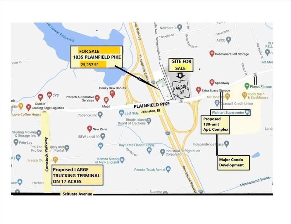 1835 - Lot 1 Plainfield Pike, Johnston