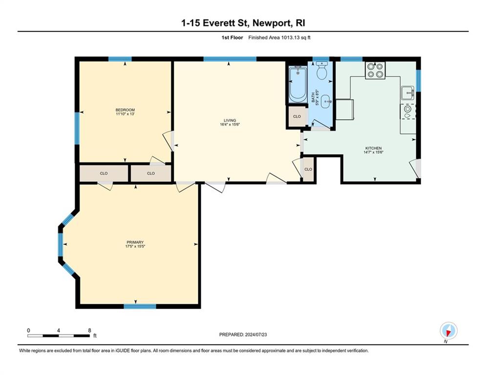 15 Everett Street, Unit#1, Newport