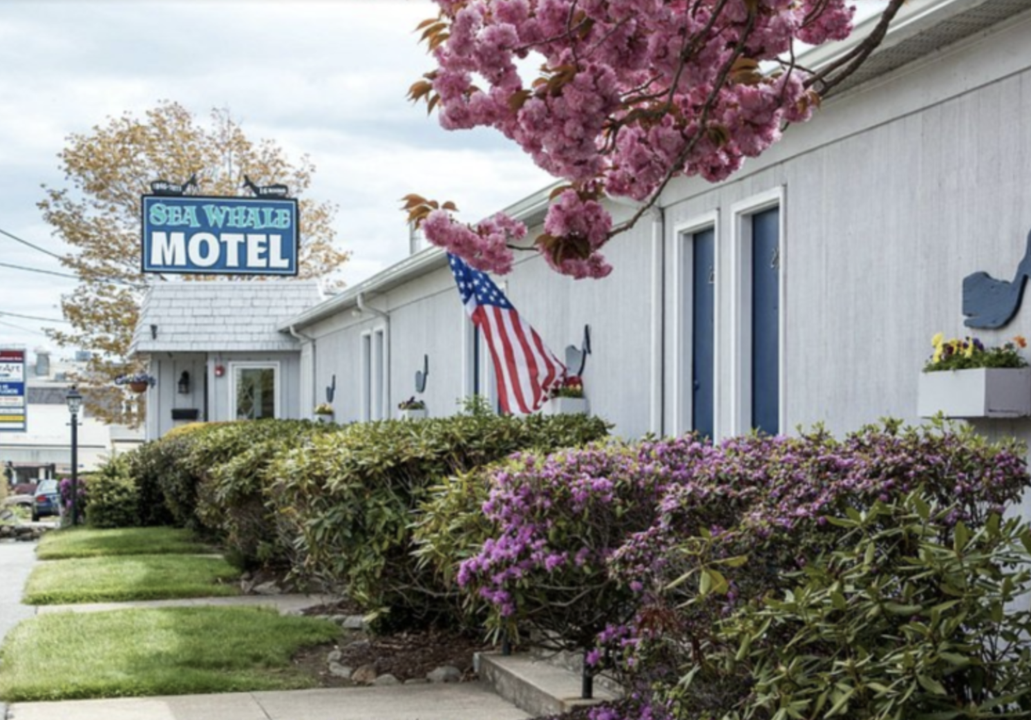 Kate Leonard, of Lila Delman Compass, Brokers Sale of the Sea Whale Motel in Middletown for $3,500,000.