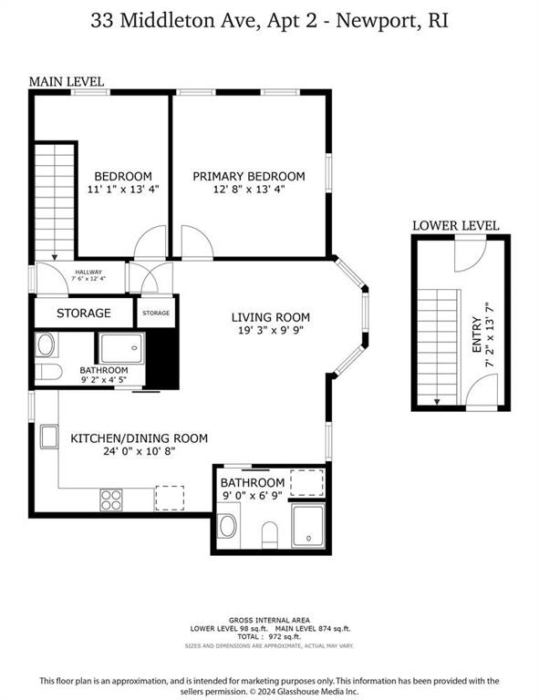 33 Middleton Avenue, Unit#2, Newport